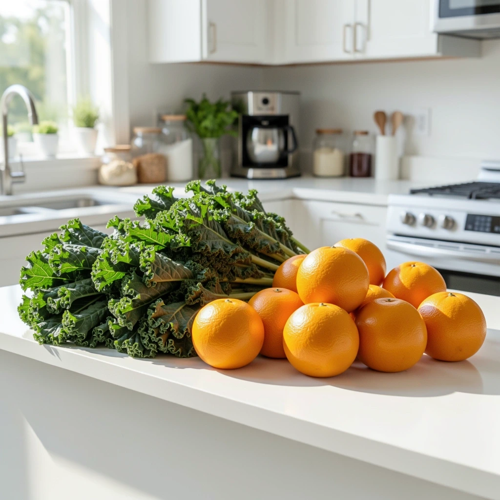 Frische gesunde Lebensmittel für die Ernährungsberatung